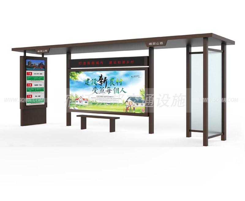 鄉(xiāng)鎮(zhèn)公交候車亭-鄉(xiāng)鎮(zhèn)公交候車亭廠家、制作、價格