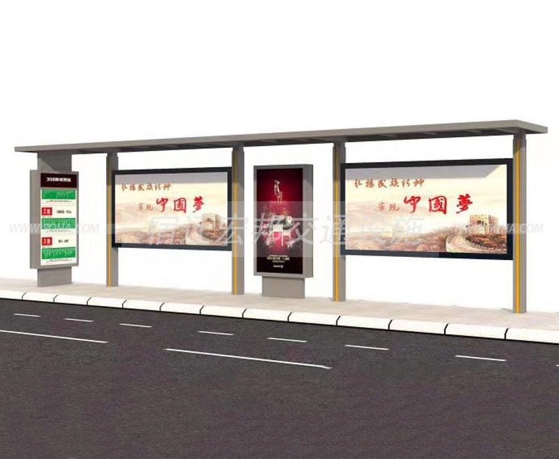 新式候車亭-新款候車亭生產(chǎn)、制作廠家